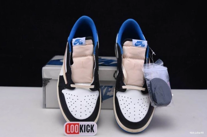 Reps TBkick x Jordan Retro Design Fragment Low 1 DM7866-140 x Travis Scott Air 0822